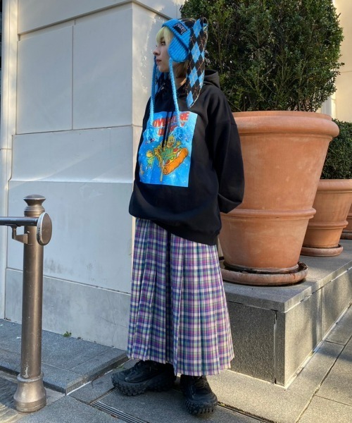 Candy Stripper（キャンディストリッパー）の「ADVENTURE OF CANDY SWEAT フーディー（パーカー・レディース・オレンジ/オフホワイト/ブルー/ブラック・2）」の19枚目の写真