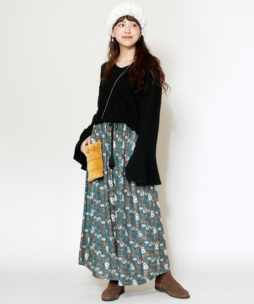 チャイハネ（チャイハネ）の「【チャイハネ】ネティーラワイドパンツ（その他パンツ・レディース・ブラック×グリーン/イエロー系その他/レッド/ターコイズブルー/ブルー/レッド系その他/グリーン系その他/イエロー・FREE）」の10枚目の写真