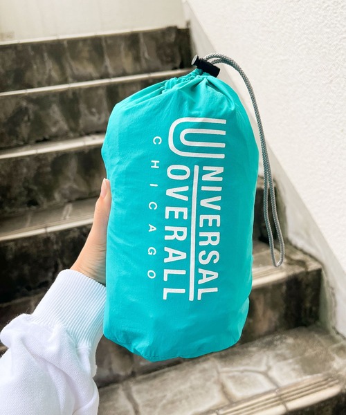 UNIVERSAL OVERALL(ユニバーサルオーバーオール)の「【 UNIVERSAL OVERALL / ユニバーサルオーバーオール 】 パッカブル仕様 ノーカラー ライト ナイロンベスト U2333107 DRE(ダウンベスト・メンズ・ブラック/マスタード/ターコイズブルー/ベージュ・MEDIUM/LARGE)」の6枚目の写真
