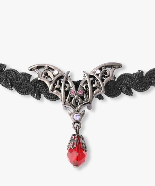 ANNA SUI（アナスイ）の「コウモリモチーフチョーカー（チョーカー
