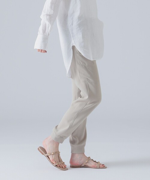Room no.8（ルームエイト）の「ROOM NO.8 × EFFE BEAMS / 別注 カーゴパンツ（その他パンツ・レディース・ブラック/ベージュ・1/2）」の6枚目の写真