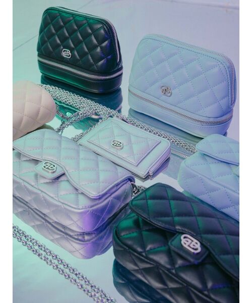 EMODA(エモダ)の「キルティングカードケース(カードケース・レディース・ミント/シルバー/ブラック/イエロー・FREE)」の16枚目の写真