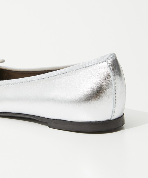 FABIO RUSCONI（ファビオルスコーニ）の「FABIO RUSCONI BALLET SHOES ファビオルスコーニ バレエシューズ フラット レザー パンプス（パンプス・レディース・ブラック/シルバー・39/38/37/36）」の16枚目の写真