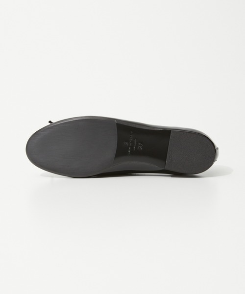 FABIO RUSCONI（ファビオルスコーニ）の「FABIO RUSCONI BALLET SHOES ファビオルスコーニ バレエシューズ フラット レザー パンプス（パンプス・レディース・ブラック/シルバー・39/38/37/36）」の7枚目の写真