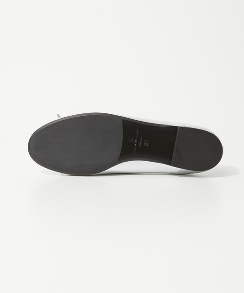 FABIO RUSCONI（ファビオルスコーニ）の「FABIO RUSCONI BALLET SHOES ファビオルスコーニ バレエシューズ フラット レザー パンプス（パンプス・レディース・ブラック/シルバー・39/38/37/36）」の14枚目の写真