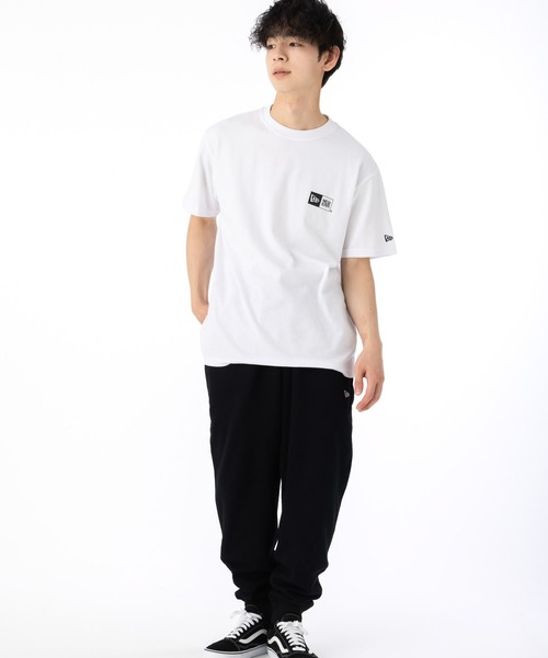 Tシャツ・カットソー New Era LIGHTERA Box Logo T-Shirt White NEW ERA New Era Short Sleeve T-Shirt Available in 2 Colors