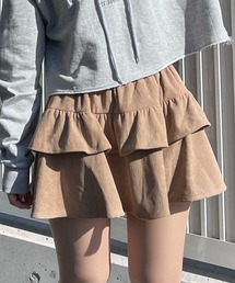 Figments | コーデュロイフリルマイクロミニスカート(スカート)