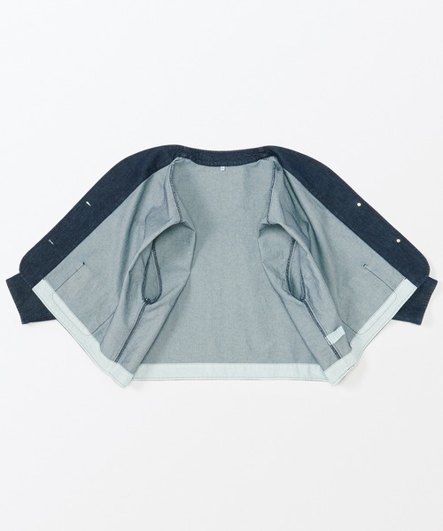 無印良品（ムジルシリョウヒン）の「婦人 和紙混デニムジャケット