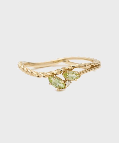 【Trick Ring】K5ペリドットリング（リング）｜NOJESS（ノジェス） 26,400円