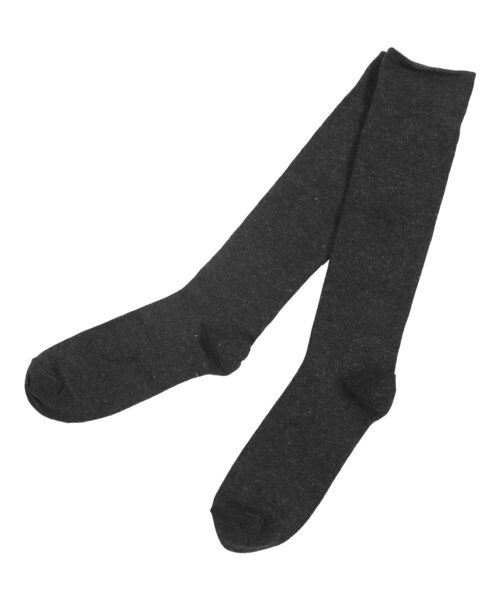 KOBE LETTUCE（コウベレタス）の「27hpa着圧ソックス（ソックス/靴下・レディース・グレー/チャコールグレー/オフホワイト/ブラック/ネイビー・FREE）」の4枚目の写真