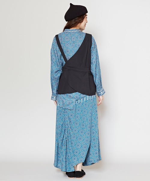 チャイハネ（チャイハネ）の「【チャイハネ】トラベベスト（ベスト・レディース・ブラック/ベージュ・FREE）」の7枚目の写真