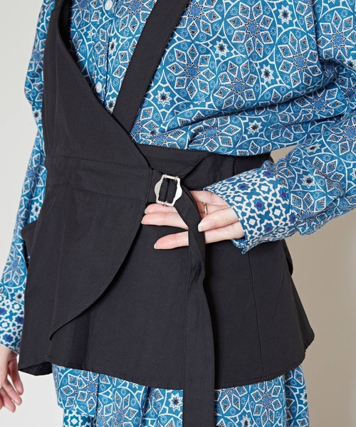 チャイハネ（チャイハネ）の「【チャイハネ】トラベベスト（ベスト・レディース・ブラック/ベージュ・FREE）」の4枚目の写真