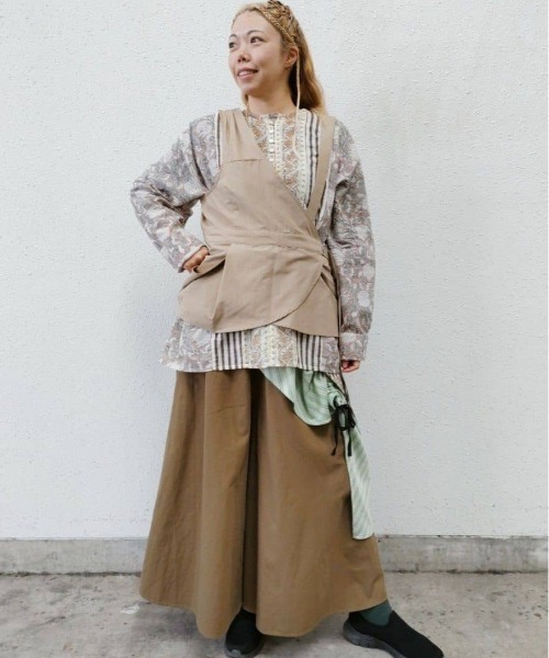 チャイハネ（チャイハネ）の「【チャイハネ】トラベベスト（ベスト・レディース・ブラック/ベージュ・FREE）」の15枚目の写真