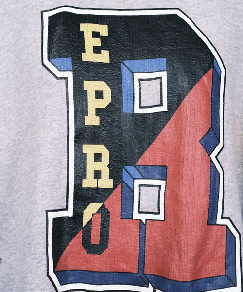RePRODUCTION LABEL(リプロダクションレーベル)の「【ユニセックス】【RePRODUCTION LABEL / リプロダクションレーベル】カレッジロゴスウェット(スウェット・レディース・ブラック/グレー・FREE)」の5枚目の写真