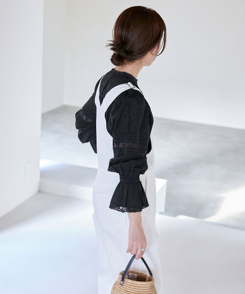 SLOBE IENA（スローブイエナ）の「リバーレースブラウス（シャツ