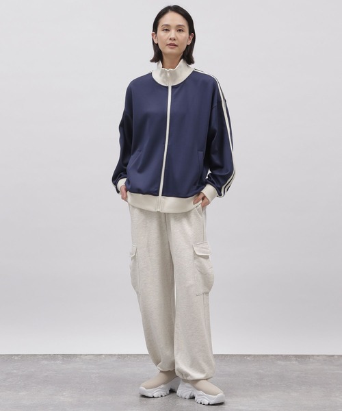 LAKOLE（ラコレ）の「スウェットカーゴパンツ / 106451（スウェットパンツ・レディース・ヘザーグレー/オートミール・SMALL/MEDIUM）」の13枚目の写真