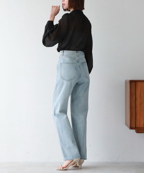 archives（アルシーヴ）の「エアリーアシメボウタイブラウス（シャツ/ブラウス・レディース・グレー/ブラック/アイボリー・MEDIUM）」の14枚目の写真