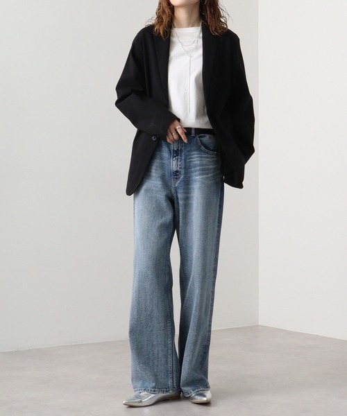 EVOLUTION(エボリューション)の「2B tailored jacket / 2Bテーラードジャケット unisex(テーラードジャケット・メンズ・ブラック/グレー・M/L/XL)」の8枚目の写真
