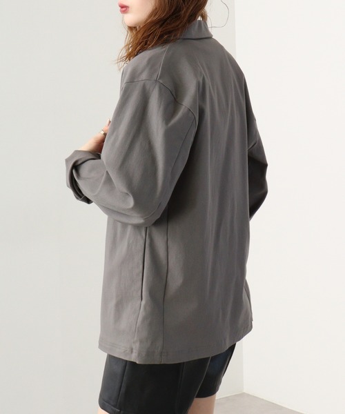 EVOLUTION(エボリューション)の「2B tailored jacket / 2Bテーラードジャケット unisex(テーラードジャケット・メンズ・ブラック/グレー・M/L/XL)」の6枚目の写真