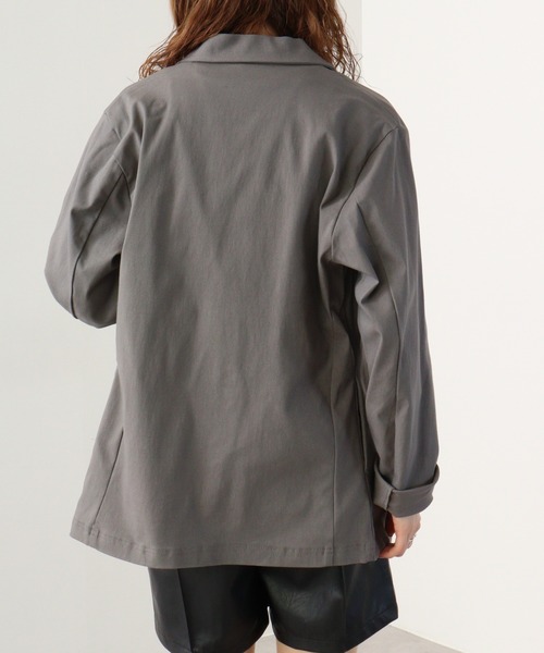 EVOLUTION(エボリューション)の「2B tailored jacket / 2Bテーラードジャケット unisex(テーラードジャケット・メンズ・ブラック/グレー・M/L/XL)」の5枚目の写真