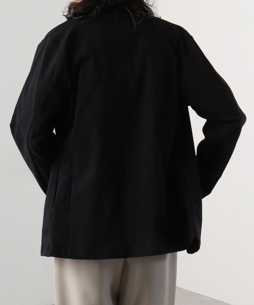 EVOLUTION(エボリューション)の「2B tailored jacket / 2Bテーラードジャケット unisex(テーラードジャケット・メンズ・ブラック/グレー・M/L/XL)」の14枚目の写真