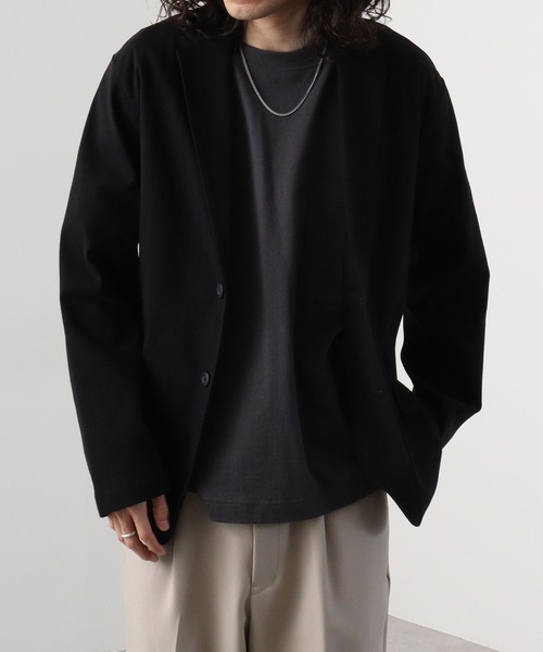 EVOLUTION(エボリューション)の「2B tailored jacket / 2Bテーラードジャケット unisex(テーラードジャケット・メンズ・ブラック/グレー・M/L/XL)」の12枚目の写真
