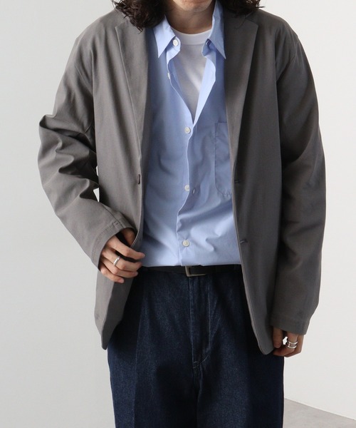 EVOLUTION(エボリューション)の「2B tailored jacket / 2Bテーラードジャケット unisex(テーラードジャケット・メンズ・ブラック/グレー・M/L/XL)」の18枚目の写真