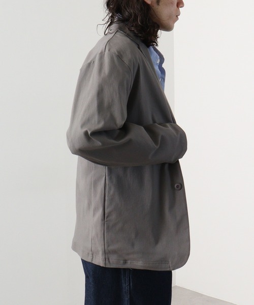 EVOLUTION(エボリューション)の「2B tailored jacket / 2Bテーラードジャケット unisex(テーラードジャケット・メンズ・ブラック/グレー・M/L/XL)」の21枚目の写真