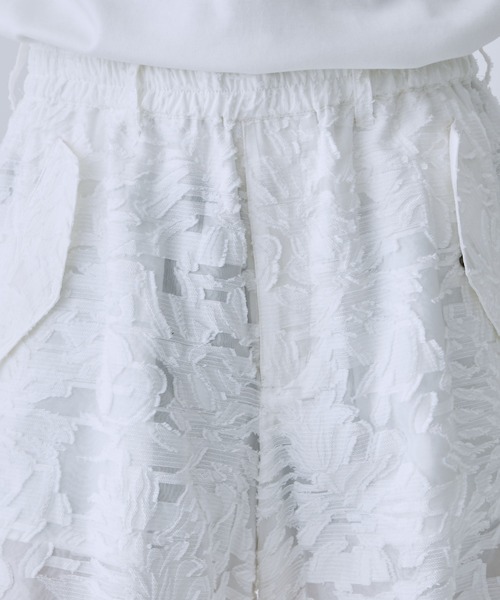 TAAKK（ターク）の「【TAAKK/ターク】JACQUARD PANTS（その他パンツ・メンズ・ホワイト/ブラック・2/3）」の21枚目の写真