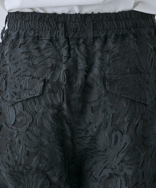 TAAKK（ターク）の「【TAAKK/ターク】JACQUARD PANTS（その他パンツ・メンズ・ホワイト/ブラック・2/3）」の15枚目の写真