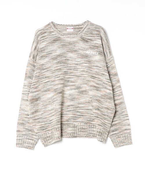 BADWAY（バッドウェイ）の「Gradation Knit（ニット/セーター・メンズ・ブラック/ベージュ・MEDIUM/LARGE）」の2枚目の写真