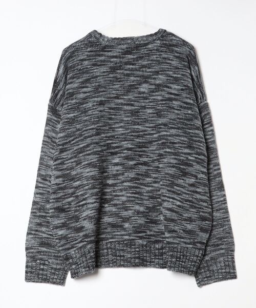 BADWAY（バッドウェイ）の「Gradation Knit（ニット/セーター・メンズ・ブラック/ベージュ・MEDIUM/LARGE）」の3枚目の写真