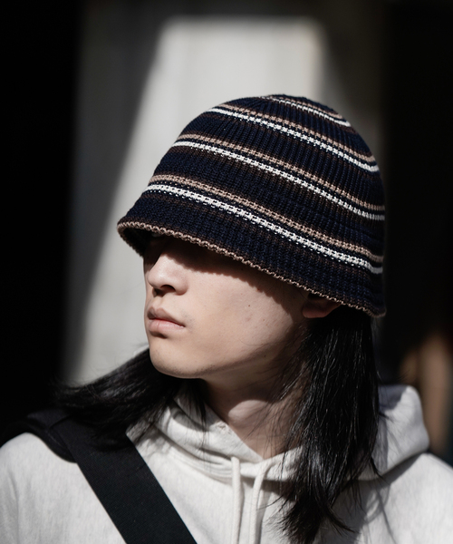 RACAL/ラカル】Multi Border Knit Hat（ハット）｜JOINT WORKS