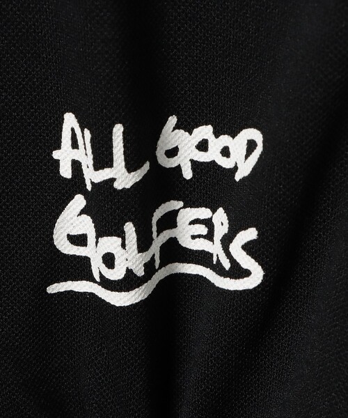 WOMEN〉ALL GOOD FLOWERS × BEAMS GOLF / 別注 ロゴ ポロシャツ