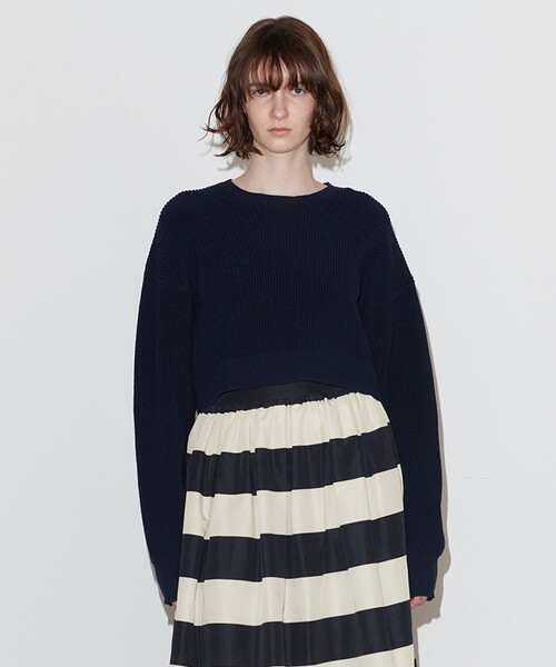 【セール】ルピナス コットンニットトップス（ニット/セーター）｜NAVE（ネイヴ）