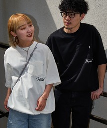 [NANGA/ナンガ] 別注 ルーズフィット ドローコードポケットTシャツ