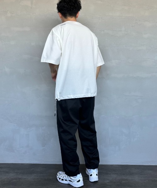 【新品】NANGA ナンガ 別注 ルーズフィット ドローコードポケットTシャツ NANGA/ナンガ] 別注 ルーズフィット ドローコードポケットT