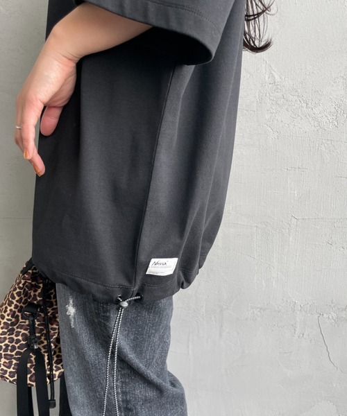 NANGA/ナンガ] 別注 ルーズフィット ドローコードポケットT