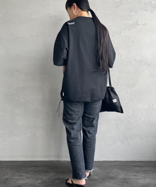 【新品】NANGA ナンガ 別注 ルーズフィット ドローコードポケットTシャツ NANGA/ナンガ] 別注 ルーズフィット ドローコードポケットT