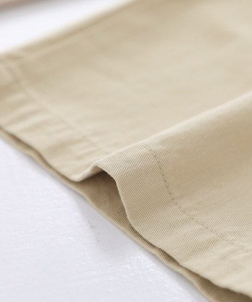 n'OrLABEL（ノアールレーベル）の「『ウエストドロストサロペット』（サロペット/オーバーオール・レディース・ライトベージュ/ブラック・1/2）」の4枚目の写真