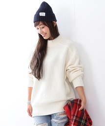 Ray BEAMS | Π■Ray BEAMS / 5G ビッグシルエット クルーネック ニット(ニット/セーター)