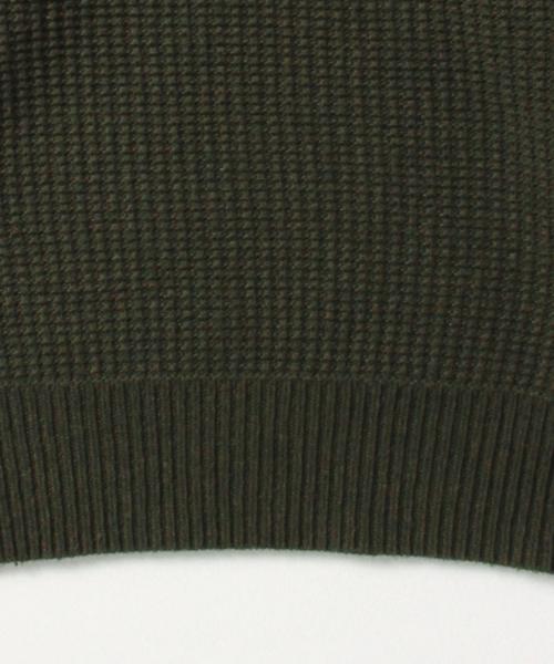 Ray BEAMS（レイビームス）の「■Ray BEAMS / 5G ビッグシルエット クルーネック ニット（ニット/セーター・レディース・オフホワイト/ライトブラウン/ダークグリーン・ONE SIZE）」の21枚目の写真