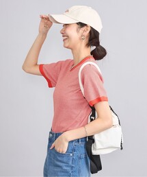 coen | USAコットンフライスボーダーTシャツ(Tシャツ/カットソー)