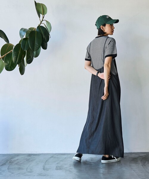 coen(コーエン)の「USAコットンフライスボーダーTシャツ(Tシャツ/カットソー・レディース・ブラック/レッド/ロイヤルブルー・M/L)」の9枚目の写真