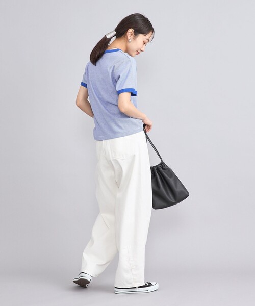 coen(コーエン)の「USAコットンフライスボーダーTシャツ(Tシャツ/カットソー・レディース・ブラック/レッド/ロイヤルブルー・M/L)」の14枚目の写真