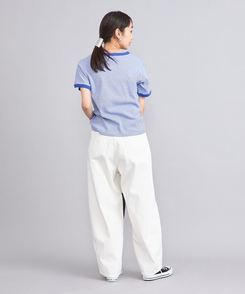 coen(コーエン)の「USAコットンフライスボーダーTシャツ(Tシャツ/カットソー・レディース・ブラック/レッド/ロイヤルブルー・M/L)」の15枚目の写真