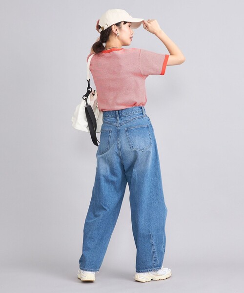 coen(コーエン)の「USAコットンフライスボーダーTシャツ(Tシャツ/カットソー・レディース・ブラック/レッド/ロイヤルブルー・M/L)」の20枚目の写真