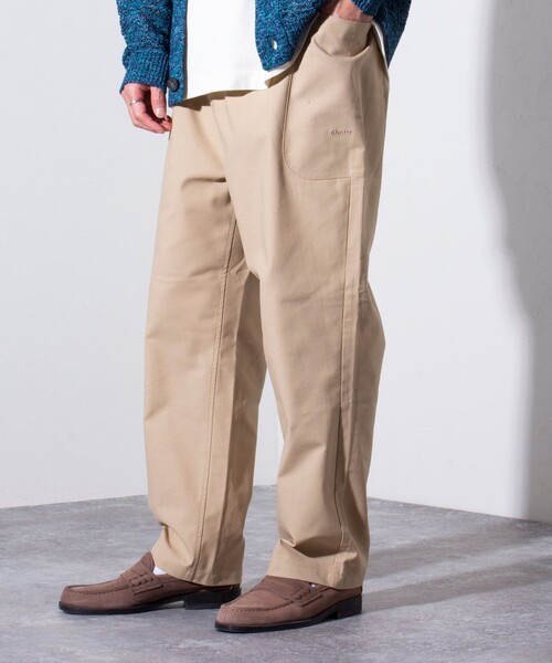 GLOSTER（グロスター）の「【GLOSTER/グロスター】BEACH PANTS イージーパンツ リネン混（その他パンツ・メンズ・ベージュ/ブルーグレー/ブラック・S/M/L）」の3枚目の写真