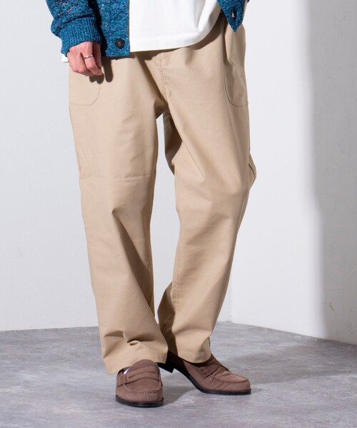 GLOSTER（グロスター）の「【GLOSTER/グロスター】BEACH PANTS イージーパンツ リネン混（その他パンツ・メンズ・ベージュ/ブルーグレー/ブラック・S/M/L）」の7枚目の写真