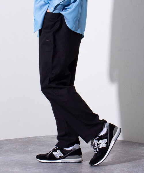 GLOSTER（グロスター）の「【GLOSTER/グロスター】BEACH PANTS イージーパンツ リネン混（その他パンツ・メンズ・ベージュ/ブルーグレー/ブラック・S/M/L）」の19枚目の写真